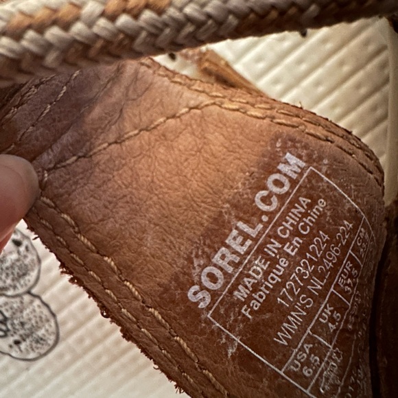 Women’s Sorel sandals size 6.5 - Picture 5 of 6